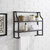 Crosley Furniture  Aimee Wall Shelf In Oil Rubbed Bronze, 24'' W x 6'' D x 19'' H