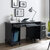 Crosley Furniture  Palmetto Computer Desk In Black, 53'' W x 23-3/4'' D x 31'' H