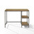Crosley Furniture  Brooke Desk In Washed Oak, 42'' W x 20'' D x 30'' H