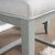 Crosley Furniture  Vista Vanity Stool In Gray, 17-1/2'' W x 15-3/4'' D x 19-1/4'' H