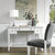 Crosley Furniture  Vista Desk In White, 46'' W x 19'' D x 31-3/4'' H