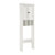 Crosley Furniture  Seaside Space Saver In Distressed White, 23'' W x 11'' D x 72'' H