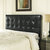 Crosley Furniture  Andover Full/Queen Headboard In Black, 64'' W x 3'' D x 50-3/4'' H