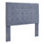 Crosley Furniture  Reston Upholstered King/Cal King Headboard In Cornflower, 81'' W x 4'' D x 58'' H