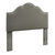 Crosley Furniture  Preston Upholstered Full/Queen Headboard In Shadow Gray, 64'' W x 4'' D x 58'' H