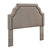 Crosley Furniture  Loren Upholstered Full/Queen Headboard In Oatmeal, 64'' W x 4'' D x 58'' H
