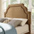Crosley Furniture  Loren Upholstered King/Cal King Headboard In Camel, 81'' W x 4'' D x 58'' H
