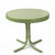 Retro Metal Side Table in Oasis Green