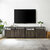 Crosley Furniture  Jacobsen 108'' 2Pc Media Stand - 2 Media Stands In Brown Ash, 108'' W x 15-1/4'' D x 30-3/8'' H