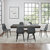 Crosley Furniture Hayden 7Pc Dining Set W/Weston Chairs- Table & 6 Chairs In Distressed Gray, 119'' W x 87'' D x 34'' H