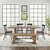 Crosley Furniture Joanna 6Pc Dining Set W/Camille Chairs- Table, Bench, & 4 Chairs In Matte Black, 121'' W x 81'' D x 34-3/4'' H