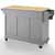 Crosley Furniture Portable Kitchen Cart Wood Top KitchenSource