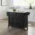 Crosley Furniture Kitchen Cart Black Finish KitchenSource