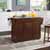 Crosley Furniture Eleanor Kitchen Island Island with Stainless Steel Top KitchenSource