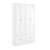 Crosley Furniture Harper 2Pc Entryway Set - 2 Pantry Closets In White, 44'' W x 12-1/2'' D x 74'' H