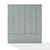 Crosley Furniture Harper 3Pc Entryway Set - 3 Pantry Closets In Gray, 66'' W x 12-1/2'' D x 74'' H