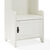 Crosley Furniture Fremont 3Pc Entryway Set - Accent Cabinet, 2 Hall Trees In Distressed White, 78-3/4'' W x 18'' D x 74-1/4'' H