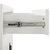 Crosley Furniture Fremont 4Pc Entryway Set - Accent Cabinet, Shelf, 2 Hall Trees In Distressed White, 78-3/4'' W x 18'' D x 74-1/4'' H
