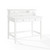 Crosley Furniture Campbell Writing Desk with Hutch, White Finish
