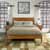Crosley Furniture Landon Bed Set, Acorn Finish
