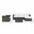 Crosley Furniture Sea Island 6 Piece Wicker Sectional Set, Gray Finish