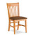 Henry Slat Back Wood Chair With Upholstered Seat by Cambridge