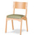 Cambridge - Carlo Stacking Chair w/ Upholstered Seat