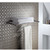 Dawn Sinks 9501 Series Double Bath Towel Shelf, 24"W x 8-7/10"D x 3-1/2"H