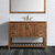 Design Element Austin 48'' W Bathroom Vanity Cabinet Base Only in Walnut, 47'' W x 21-1/2'' D x 34-1/2'' H, Installed View