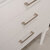 Design Element Mason 30'' Single Sink Vanity In White with Porcelain Countertop, Decorative Hardware