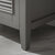 Design Element Cameron 30'' Single Sink Vanity In Gray with Porcelain Countertop, Leg View