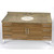 Empire Daytona 60" Vanity for Single Bowl Cut-Out Stone Countertops with 2 Doors & 6 Drawers