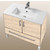 Empire Industries Daytona Collection 30" 2-Door/1-Drawer Bathroom Vanity in Moroccan Sand with Polished or Satin Leg Frame and Hardware