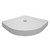Empire Round Shower Tray for Corners Series Immerse Round Shower Doors Enclosure, 36" W x 35-3/5" D x 6-1/2" H