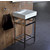 Empire Industries New South Beach Vanity Console in Satin or Polished Stainless Steel for 18" New City Sink