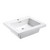Empire Industries Tribeca 25X22 Ceramic Top Sink in White with 1 Hole Faucet Drill