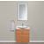 Empire Industries Wall Hung Daytona 2 Doors and 1 Bottom Drawer Bathroom Vanity for 26" Ipanema Ceramic Sink Top in Golden Wheat with Polished or Satin Hardware