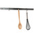 Enclume 24" Bow Utensil Bar, Hammered Steel, 24"W x 5"D x 3"H
