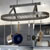 Enclume Premier Collection Ceiling Mounted Three Foot Oval Pot Rack