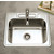 Houzer Glowtone Reflection Series Topmount Single Bowl Sink
