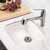 Houzer Platus Series Fireclay Undermount Square Bar Sink, White Finish, 18-7/8''W x 18-7/8''D x 7''H