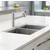 Franke Cube Double Bowl Undermount Kitchen Sink, Stainless Steel, 18 Gauge