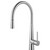 Franke Steel Pull Down Spray Kitchen Faucet, Stainless Steel