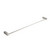 Fresca Ottimo Wall Mounted 24" Towel Bar in Brushed Nickel, Dimensions: 24-1/2" D x 3" D x 1" H