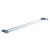 Fresca Ottimo Wall Mounted 25" Double Towel Bar in Chrome, Dimensions: 24-1/2" W x 4-3/8" D x 1" H