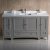 60" Gray Vanity Cabinets w/ Top & Sink