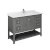 48" Regal Gray Vanity w/ Top & Sink Product Angle View