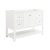 Fresca Manchester 48" White Traditional Bathroom Vanity Base Cabinet Only, Vanity Base Cabinet: 47-1/5" W x 20" D x 34" H