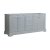 Fresca Windsor 72" Gray Textured Traditional Double Sink Bathroom Cabinet, 71-5/8" W x 20-5/16" D x 33-1/2" H