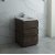 Fresca Formosa 24" Floor Standing Modern Bathroom Vanity Base Cabinet w/ Top & Sink, Base Cabinet: 24" W x 20-3/8" D x 34-7/8" H